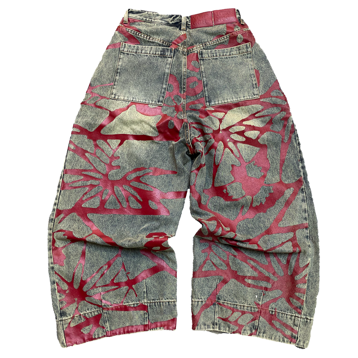 Kuro Floral Denim – Youngchickenpox