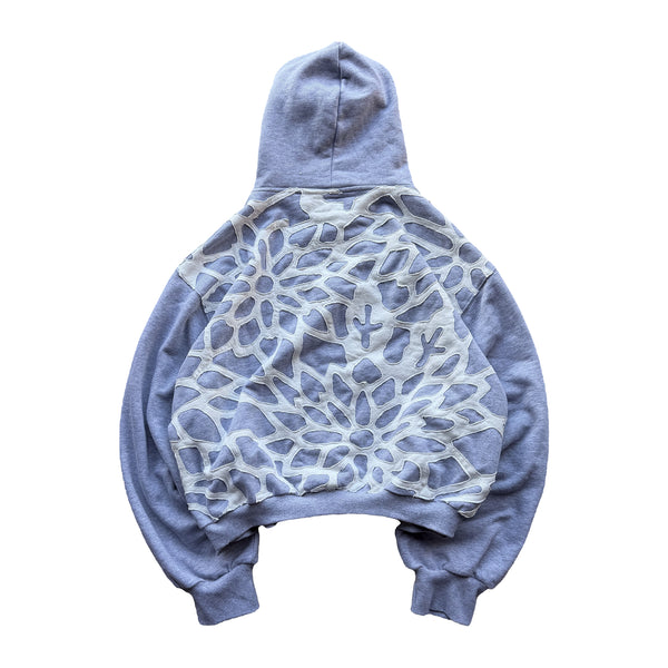 1:1 Floral Wavy Zip