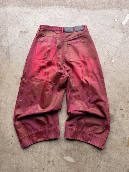 SAMPLE “Wine” Washed Denim