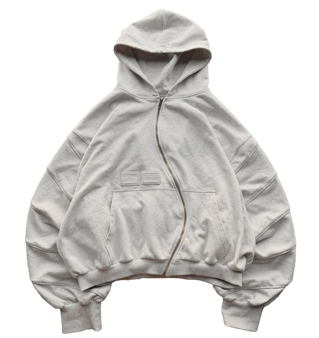 (Pre-Sale) Oat Wavy Zip
