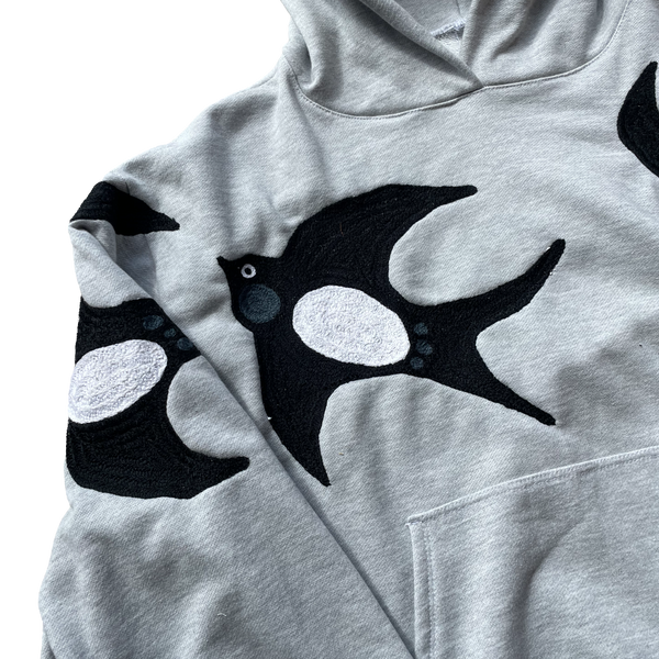 360 Birds Chainstitch Hoodie
