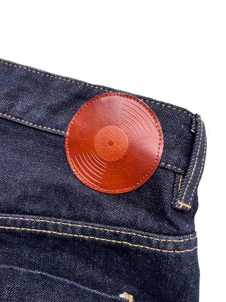 Warped Sheet Music Denim