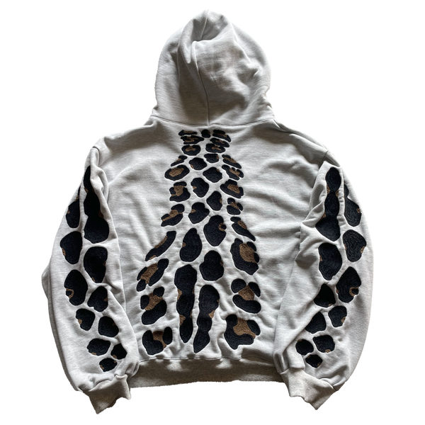 Leopard Print Chainstitch