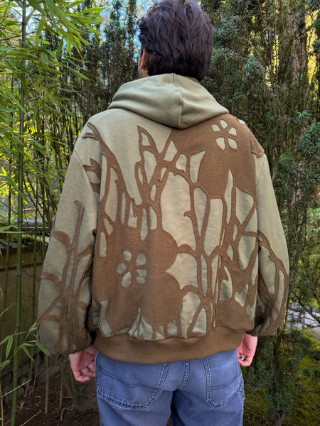 Peace Applique Hoodie