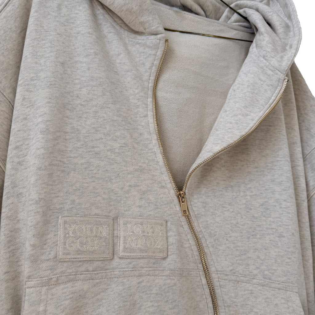(Pre-Sale) Oat Wavy Zip