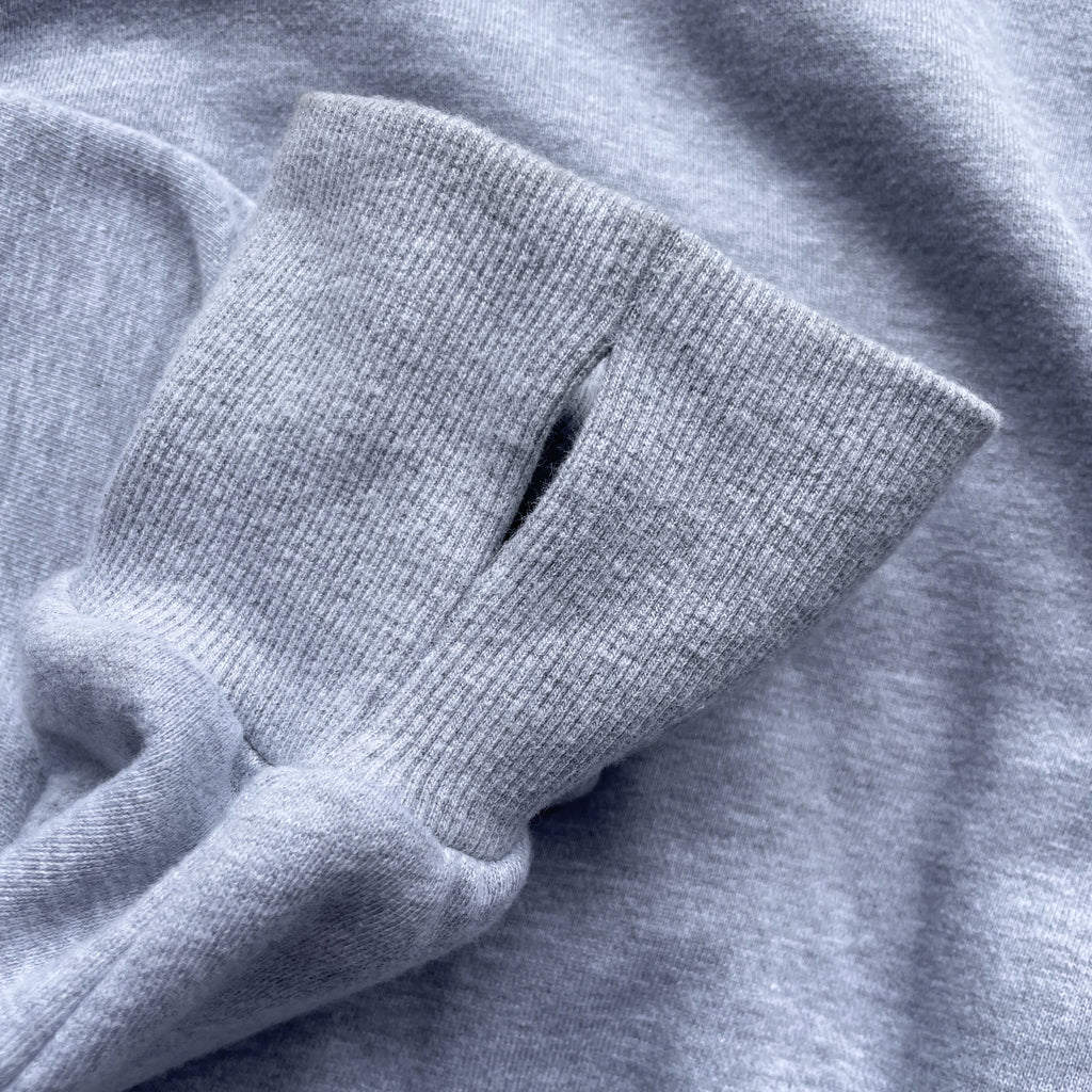 Gray Wavy Zip