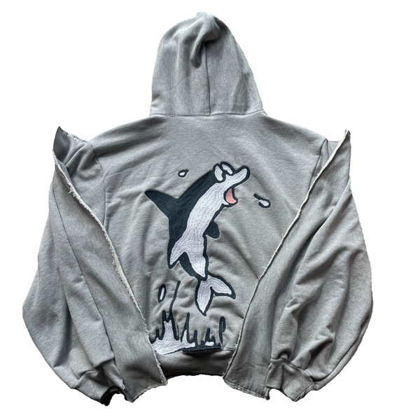 Dolphin Chainstitch Hoodie