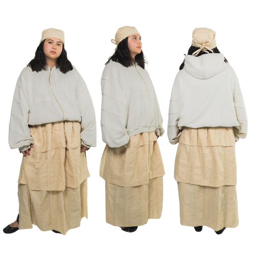 (Pre-Sale) Oat Wavy Zip