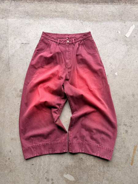 SAMPLE “Wine” Washed Denim