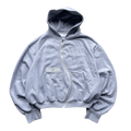 Gray Wavy Zip