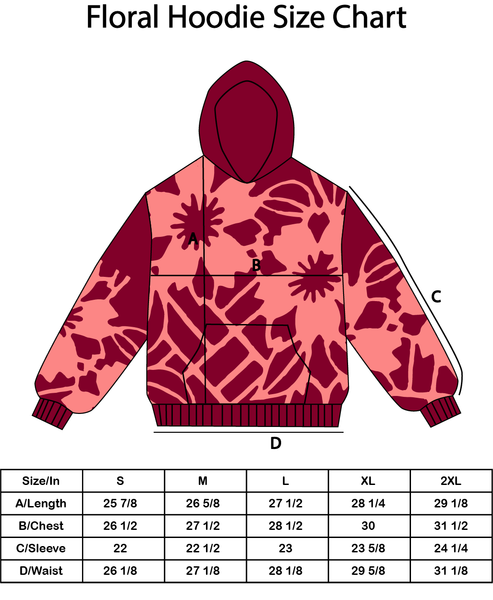 Kuro Floral Hoodie