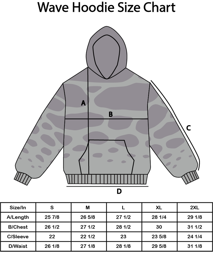 Morning Clouds Wave Hoodie – Youngchickenpox