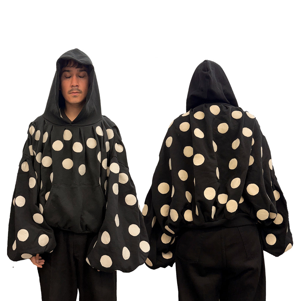 72 Box Pleated Hoodie