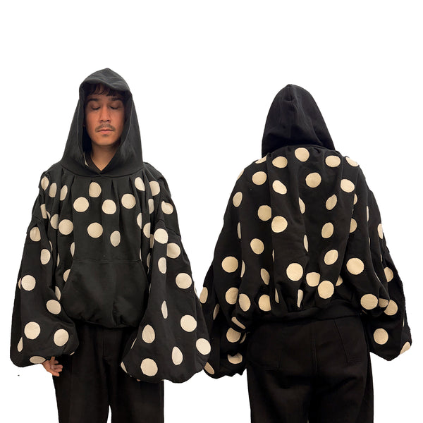 72 Box Pleated Hoodie