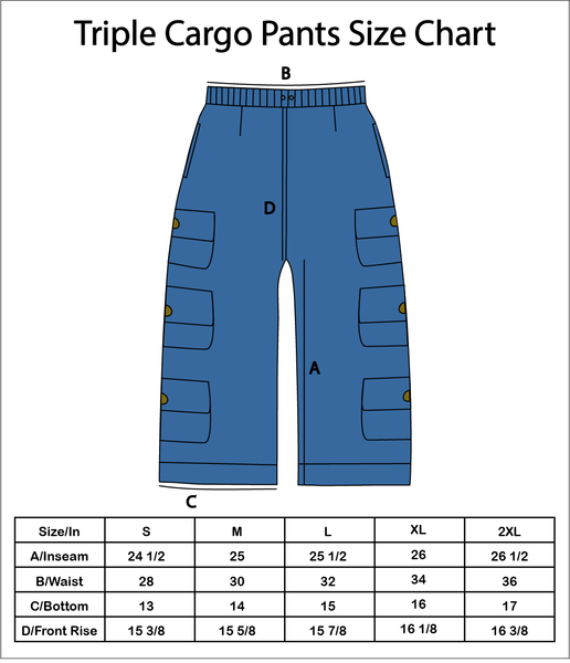 Triple Cargo Denim