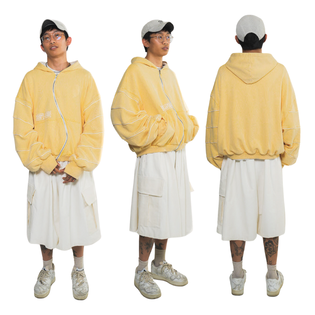 (Pre-Sale) Banana Wavy Zip