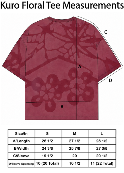 Kuro Floral Tee