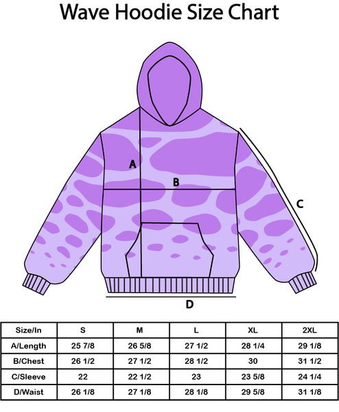 Lavender Wave Hoodie