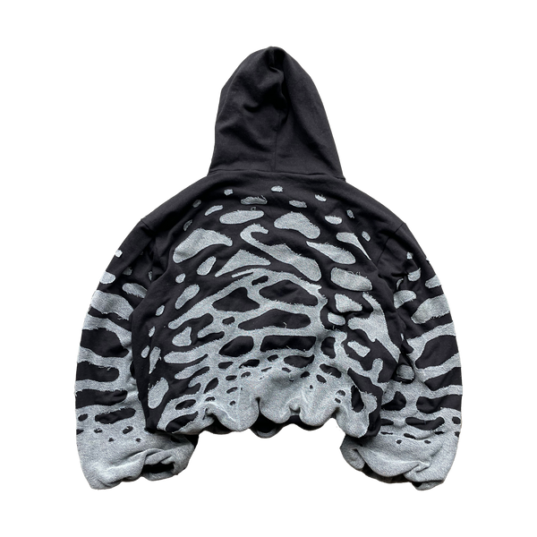 Reflection in the water outside the Japanese Garden Hoodie (1:1)