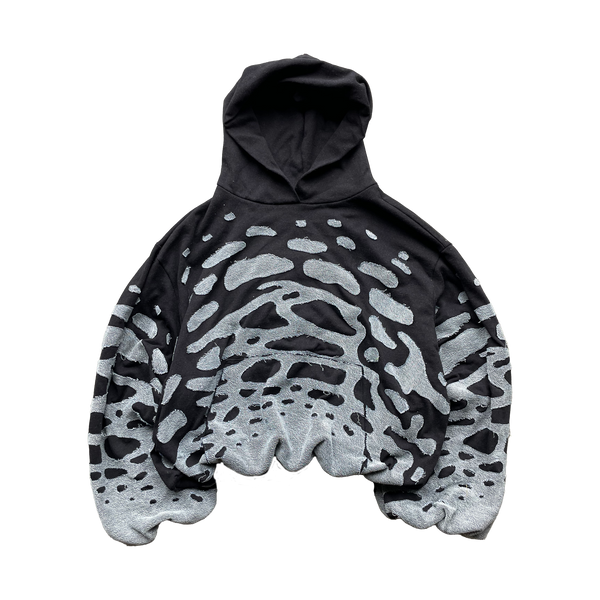 Reflection in the water outside the Japanese Garden Hoodie (1:1)